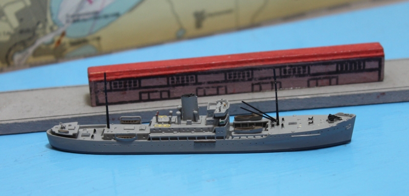 Submarine tender "Erwin Wassner" ex "Gran Canaria" (1 p.) GER 1939 Mercator M 81
